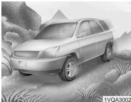 KIA Carens UN (2006-2010) - CONDITIONS DE CONDUITE PARTICULIERES - 1