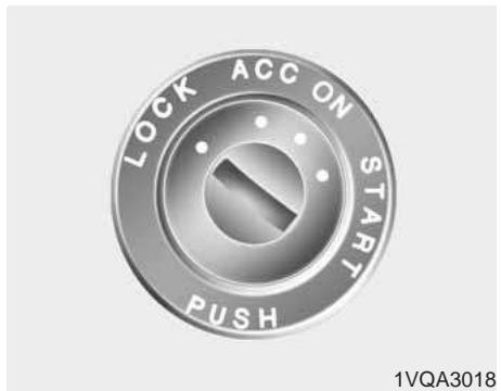 KIA Carens UN (2006-2010) - Contacteur d'allumage éclairé (le cas échéant) - 1