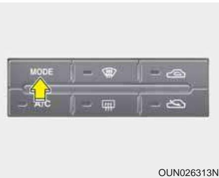 KIA Carens UN (2006-2010) - Chauffage et climatisation manuels - 1