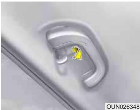 KIA Carens UN (2006-2010) - Attache des sacs de provision (le cas échéant) - 1