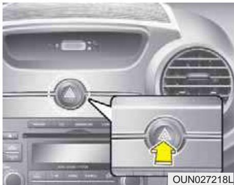 KIA Carens UN (2006-2010) - FEUX DE DÉTRESSE - 1