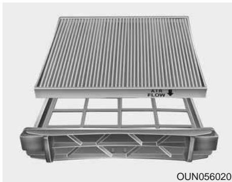 KIA Carens UN (2006-2010) - Remplacement du filtré - 3