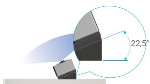 EZVIZ HP3PRO - Comment utiliser le support de montage incliné - 3