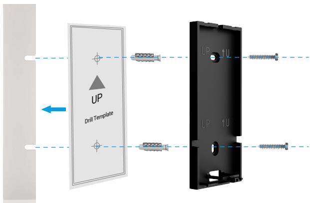 EZVIZ HP3PRO - Option B (pour murs irréguliers): - 1