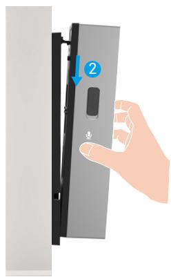 EZVIZ HP3PRO - Fixation de votre sonnette au support de montage - 2