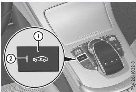 Mercedes-Benz Classe C (2014-2018) - Réglage du niveau surélevé - 1