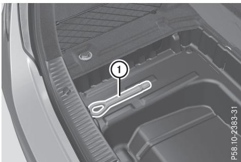 Mercedes-Benz Classe C (2014-2018) - Anneau de remorquage - 1