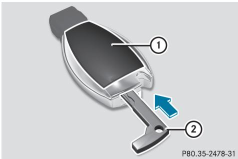 Mercedes-Benz Classe C (2014-2018) - Remplacement de la pile - 1
