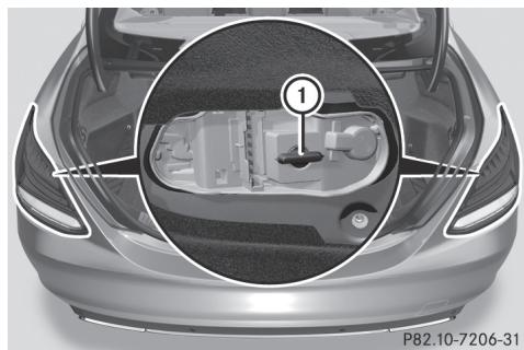 Mercedes-Benz Classe C (2014-2018) - Feux arrière - 1