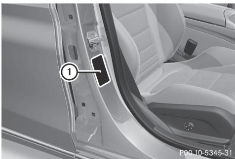 Mercedes-Benz Classe C (2014-2018) - Plaques constructeur - 1