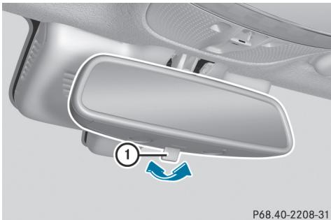 Mercedes-Benz Classe C (2014-2018) - Rétroviseur intérieur - 1