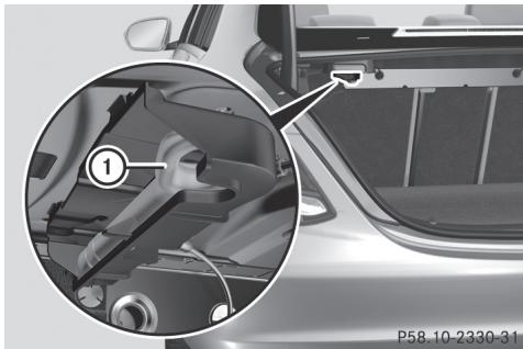 Mercedes-Benz Classe C (2014-2018) - Anneau de remorquage - 2