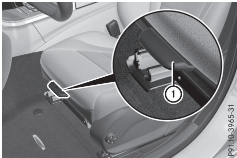 Mercedes-Benz Classe C (2014-2018) - Réglage électrique des sièges - 3