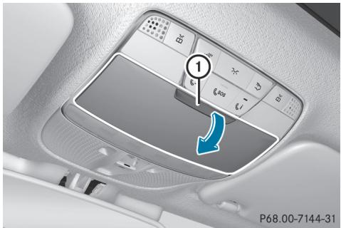 Mercedes-Benz Classe C (2014-2018) - Range-lunettes - 1