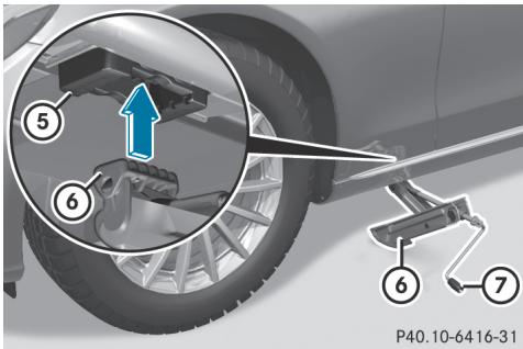 Mercedes-Benz Classe C (2014-2018) - Véhicules avec cache-moyeux en aluminium: - 4