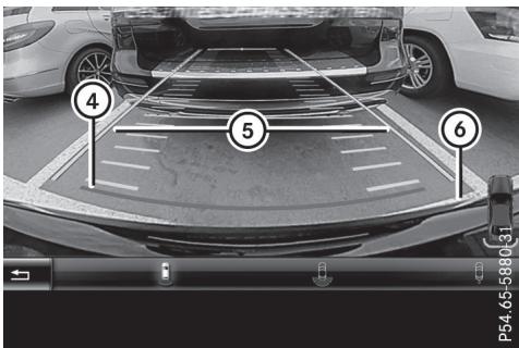 Mercedes-Benz Classe C (2014-2018) - Stationnement en marche arrêté (en épi) avec braquage du volant - 3
