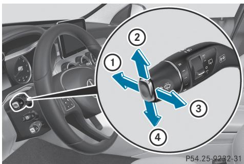 Mercedes-Benz Classe C (2014-2018) - Correcteur de site des projecteurs (véhicules équipés de projecteurs halogènes) - 2
