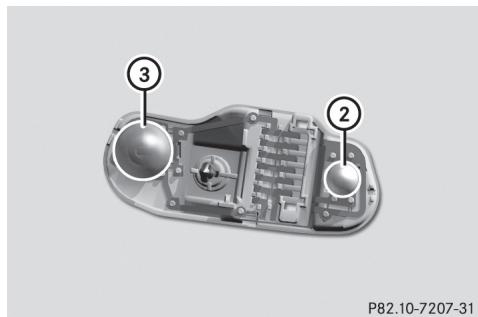 Mercedes-Benz Classe C (2014-2018) - Feux arrière - 2