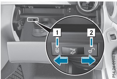 Mercedes-Benz Classe C (2014-2018) - Verrouillage séparé du coffre - 1