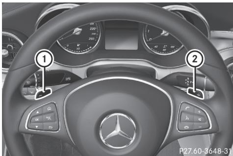 Mercedes-Benz Classe C (2014-2018) - Réglage temporaire - 1