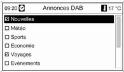 09:20 Annonces DAB 17 °C Nouvelles Météo Sports Economie Voyages Evénements