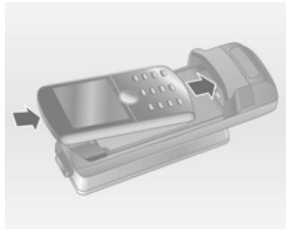 OPEL Insigna A Phase 1 (2008-2013) Infotainment System - Insérer le téléphone mobile - 1