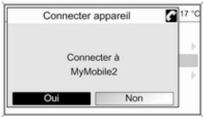 Connector appareil 17 °C Connector à MyMobile2 Oui Non
