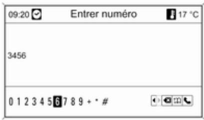 09:20 Entrer numéro 17 °C 3456 0 1 2 3 4 5 6 7 8 9 + * #
