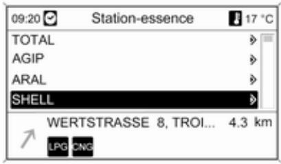 09:20 Station-essence 17 °C TOTAL AGIP ARAL SHELL WERTSTRASSE 8, TROI... 4.3 km LPG CNG