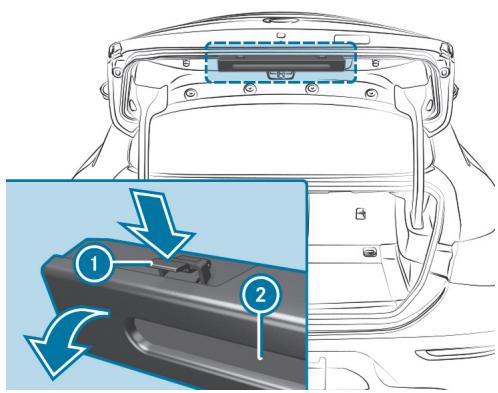 Mercedes-Benz Classe CLA (2025) - Retrait du triangle de présignalisation - 1