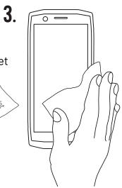 CROSSCALL stellarx5 - Front screen tempered glass - 3