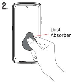 CROSSCALL stellarx5 - Front screen tempered glass - 2