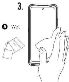 CROSSCALL stellarx5 - Front screen tempered glass - 3