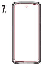 CROSSCALL stellarx5 - Front screen tempered glass - 8