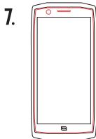 CROSSCALL stellarx5 - Front screen tempered glass - 8