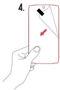 CROSSCALL stellarx5 - Front screen tempered glass - 5