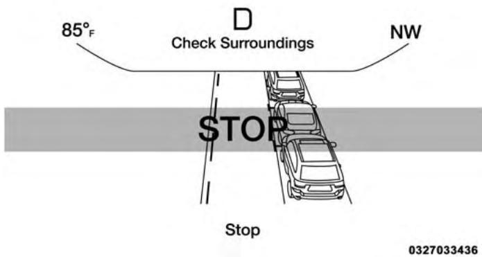 Chrysler 200 (2017) - Check Surroundings — Move Forward (Vérifier les environns immédiats - avancer) - 1