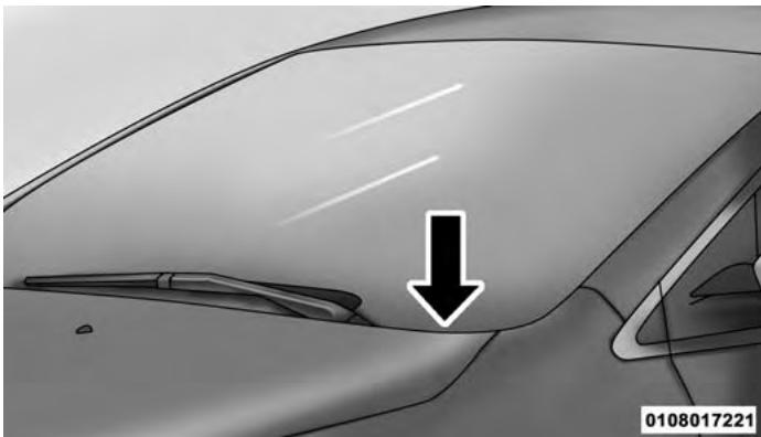 Chrysler 200 (2017) - NUMERO D'IDENTIFICATION DU VEHICULE - 1