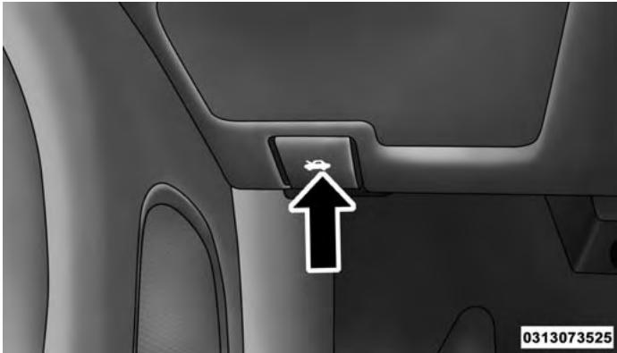 Chrysler 200 (2017) - POUR OUVRIR ET FERMER LE CAPOT - 1