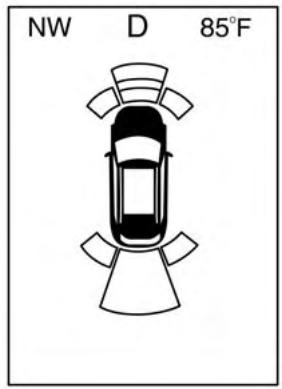 Chrysler 200 (2017) - Système d'aide au stationnement avant - 3