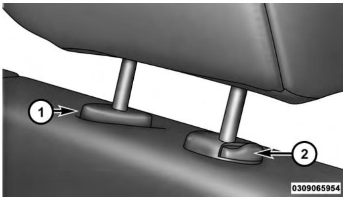 Chrysler 200 (2017) - Appuie-tête arrriere - 1