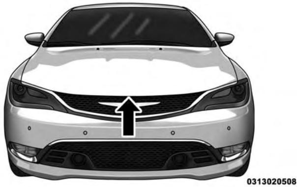 Chrysler 200 (2017) - POUR OUVRIR ET FERMER LE CAPOT - 2