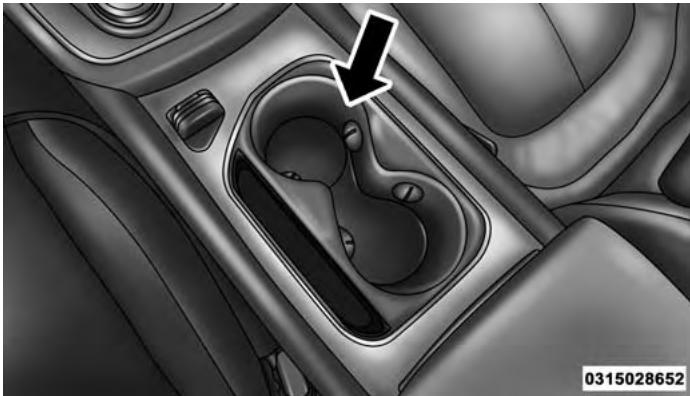 Chrysler 200 (2017) - Porte-gobelets des sièges avant - 1