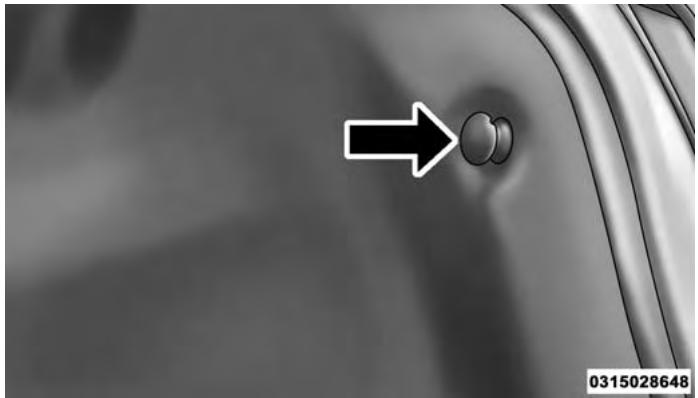 Chrysler 200 (2017) - Crochets pour filet de l'espace de chargement - 1