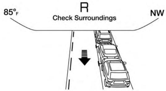 Chrysler 200 (2017) - Check Surroundings — STOP (Vérifier les environnés immédiats - ARRÊTER) - 3
