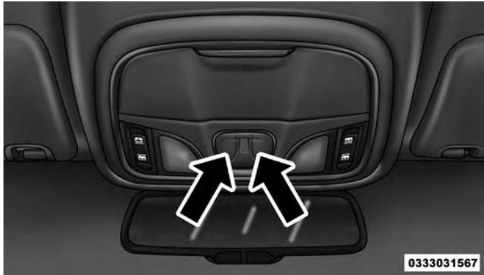 Chrysler 200 (2017) - Lampes de lecture avant - 1