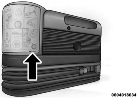 Chrysler 200 (2017) - Précautions relatives à l'utilisation de la dette d'entretien des pneus - 1