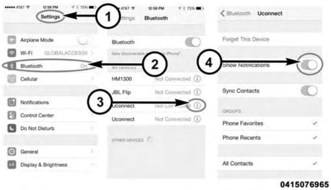 Chrysler 200 (2017) - Message texte par commande vocale (systèmes 8.4A et 8.4 AVEC NAVIGATION) - 1