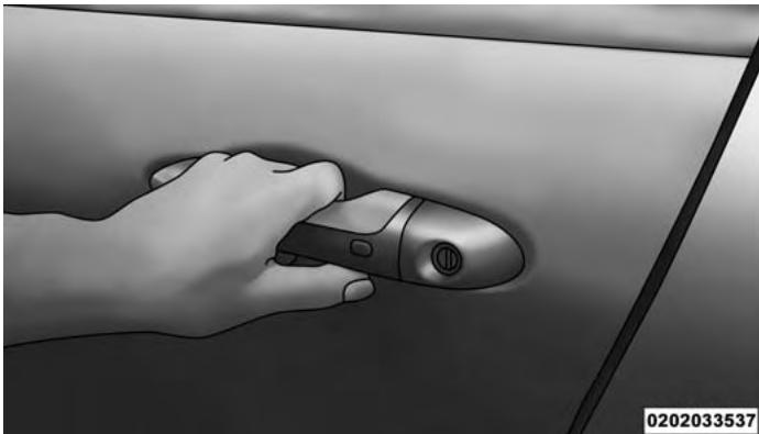 Chrysler 200 (2017) - Déverrouillage de portière à partir de la portière du conducteur - 1