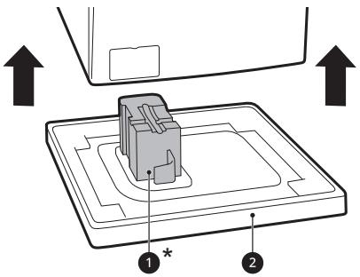 LG F94B15WH - Soulever l'appareil de sa base en mousse - 1